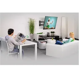 Hama TV-Wandhalterung schwenkbar, neigbar, ausziehbar (65") bis 35 kg