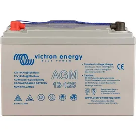 Victron Energy Victron AGM 12V 125Ah Super Cycle Batterie - 0% MwST. (Angebot gemäß §12 USt Gesetz.)