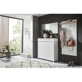 DIETER KNOLL Garderobenpaneel SORRENT 80 x 170 cm Weiß