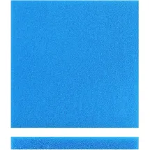 Wiltec Filtermatte Schaumstoff 50 x 50 x 3 cm grobe Porung 10 ppi für Teichfilter Aquarienfilter Aquarium Filter Außenfilter Wasser