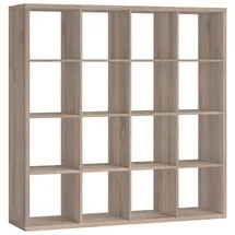 BASED Raumteiler Style 147 x 147 x 38 cm eiche sonoma