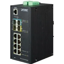 Planet Industrial L2+ 8-Port 10/100/1000T - 2-Port