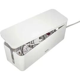 Hama Kabelbox Maxi 40 x 15,6 x 13 cm 1-tlg. weiß