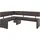 OTTO home Eckbank Charissa 190 x 90 x 140 links Dunkelbraun Capulet 4007