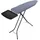 Brabantia Bügelbrett Bügeltisch B, 124 x 38 cm, Dst-Ablage Solide, Bügelfläche 124x38 cm, Fairtrade-zertifiziert blau