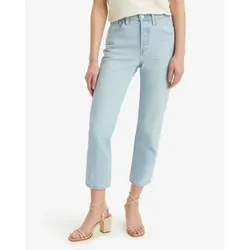 Levi's für Damen. 36200-0326 Jeans 501 Original Cropped blau (27/30), Lässig, Baumwolle, Denim