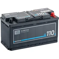 Ective DC 110 Gel Versorgungsbatterie 12V 110Ah 17,5 x