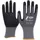 Nitras Skin Flex Strickhandschuhe, Spezial-Stretch-Strick, grau, teilbeschichtet 8