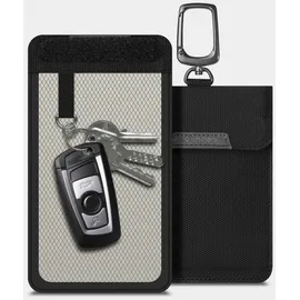 SPIGEN Klasden Keyless Faraday RFID Shield, Schwarz