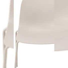 CLP Hardin Gartenstuhl 2er Set 0 x 0 x 0 cm hellgrau