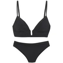 LASCANA Triangel-Bikini Damen Schwarz 34 Cup A/B