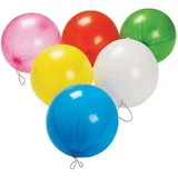 SHATCHI 5 Stück - 100 Stück große Luftballons mit elastischen, mehrfarbigen Beutel, Partygeschenke, Strumpffüller, Piñata, Spielzeug, Großhandel