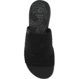 Jana Damen 8-27262-44 Mule, Schwarz, 38 EU - 38