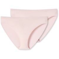 SCHIESSER UNCOVER by SCHIESSER Damen Slip 2er Pack - Tai-Slip, Vorteilspack, S-3XL Rosé S