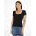 Tommy Jeans Slim Essential Rib Kurzarm-T-Shirt Black S