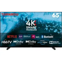 Tornado 65US4501X LINUX 65" 4K UHD rahmenloser Smart TV