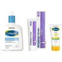 Galderma Laboratorium Excipial & Cetaphil Set: Reinigung, Pflege &