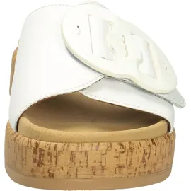 Gabor Plateau Pantolette weiß 43 EU