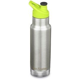 Klean Kanteen Unisex – Erwachsene Classic Sport Flasche, Brushed Stainless, One Size