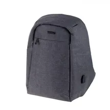 Lightpak Rucksack SAFEPAK 46153 Polyester grau