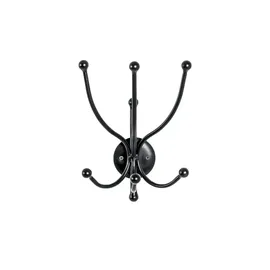 Möbel Kraft Garderobenhaken Wandgarderobe Schwarz
