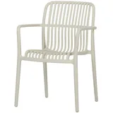 VCM Iben Gartenstuhl 56 x 58 x 83 cm beige stapelbar