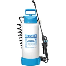 Gloria Schaumsprüher FoamMaster FM 50 | 5 L Foamer | Drucksprüher zur Autoreinigung & Gebäudereinigung | Austauschbare Schaumpatronen | Mit Kompressoranschluss & 2,5m Spiralschlauch