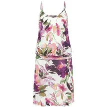 Beachtime Jerseykleid Shirtkleid Weiß 34