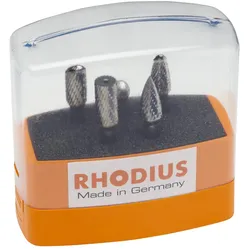 RHODIUS Hartmetall-Frässtift Set HF SET 5 | 305860