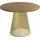 WFL GROUP Esstisch Rund 100 x 76 x 100 cm braun