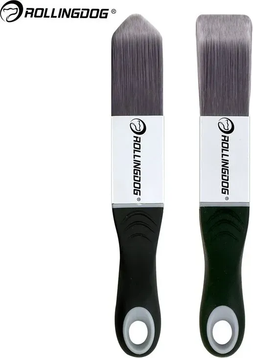 ROLLINGDOG Detailpinsel-Set, 2-teiliges Set mit feinen Detailpinseln, für präzises Reinigen, Malen, Basteln, Kunst und Modellierung, professioneller Einsatz, hohe Kontrolle