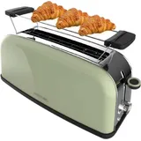 Cecotec Vertikale Toaster Toastin' time 850 Green Long - Silber