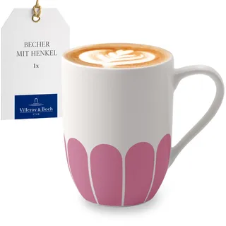 Villeroy & Boch Henkelbecher Fleur cassis Länge 11,5 x Breite 8 Höhe 10,4 cm