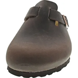 Birkenstock Boston Nubukleder geölt habana 45