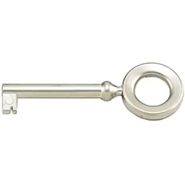 Hettich Schlüssel Typ 844565 mit Bart,Schaft, Durchmesser 6,vernickelt