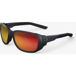 Sonnenbrille Damen/Herren Bergwandern - MH570 photochrom Kategorie 2–4 schwarz asphaltgrau|asphaltgrau No Size