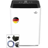 Comedes Luftentfeuchter Comedes Demecto 10 eco, geräuscharm, 10 Liter/Tag, mit Pumpenset - Weiß