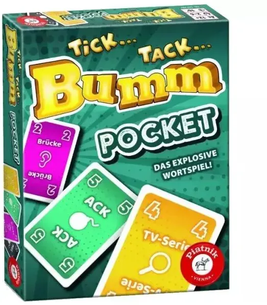 Tick Tack Bumm: Pocket - Ungarischsprachiges Gesellschaftsspiel