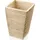 Decor Walther Aufbewahrungskorb Papierkorb eckig aus Rattan 37 x 22 x 20 cm hell