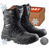 Arbeitsstiefel 45 Winter hoch Leder isoliert SNOW BOOTS S3 SRC WETTER HOGERT