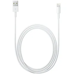 Apple Lightning auf USB Kabel (2m) MD819ZM/A, weiss