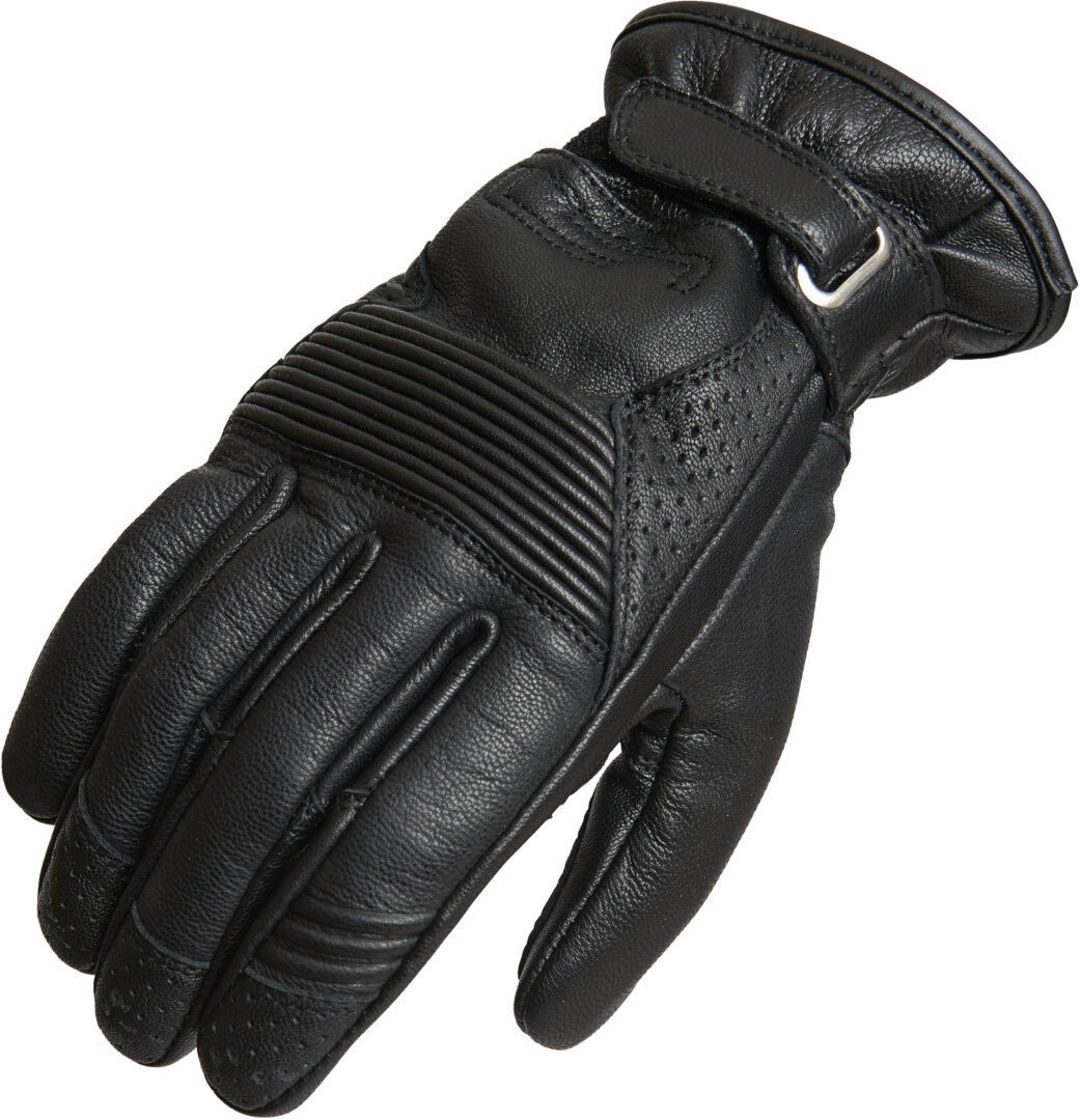 Lindstrands Lauder Motorrad Handschuhe, schwarz, Größe L