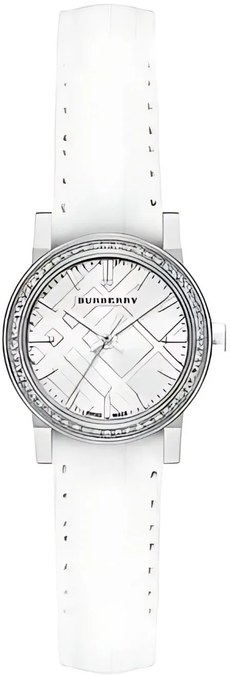 Burberry The City Damenuhr silber weiß
