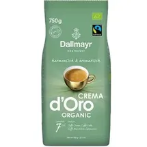 Dallmayr Crema d'Oro Organic 750 g