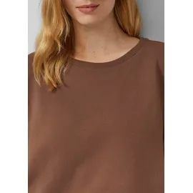 s.Oliver Sweatshirt Naht-Details Braun 36