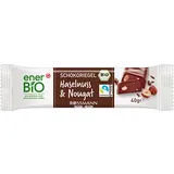 enerBiO Bio Haselnuss Nougat Nussriegel 24 Riegel