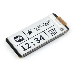 Waveshare 2.13 Zoll E-Paper HAT+, 250x122, SPI, RTC, Immersion Gold, 3,3V