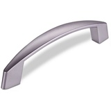 SO-TECH® Möbelgriff Bügelgriff THEA BA 96 - 128 mm - incl. Schrauben, Griff Schrankgriff Schubladengriff - incl. Schrauben silberfarben Bohrlochabstand: 128 mm