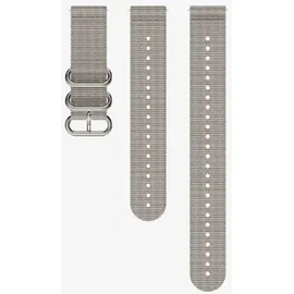 Suunto 22 EXP1 Textile Strap Sand Gray M+L (22 mm, Textil), Uhrenarmband, Grau