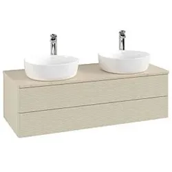 Villeroy & Boch Antao Waschtischunterschrank 1200x360x500mm K24153HJ mit Struktur FK/AP: HJ/3